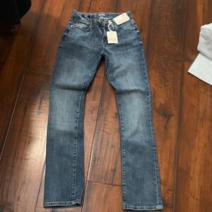 A.n.a Women’s Mid-rise Slim Bootcut Jeans
